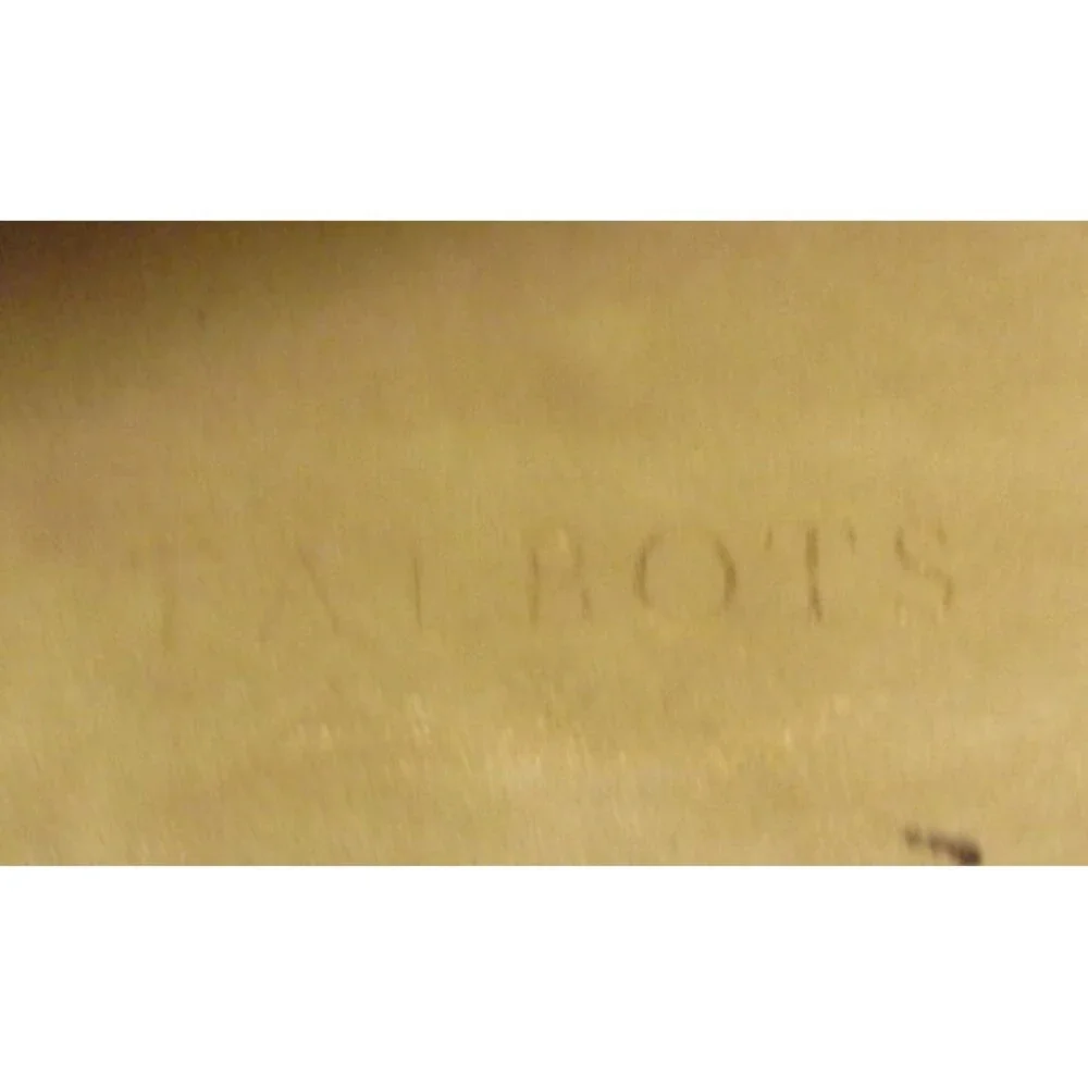 Talbots Brown Tassel Loafers Leather Sz. 9.5 B Rubber Sole Exotic Pattern - Picture 8 of 8